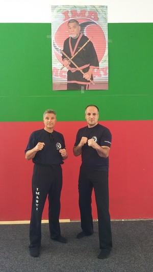 GM Lyubomir Yordanov & sifu Bozhidar Stanchev