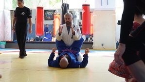 GM Carlos Machado in action